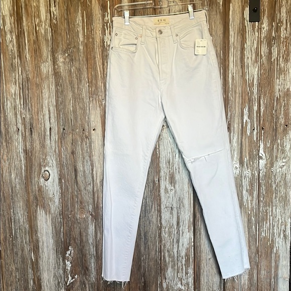 NWT FREE PEOPLE HIGH WAISTED SKINNY JEAN, size 27 - Picture 2 of 10